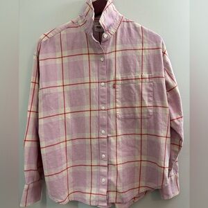 Levi’s Pink & Red Flannel